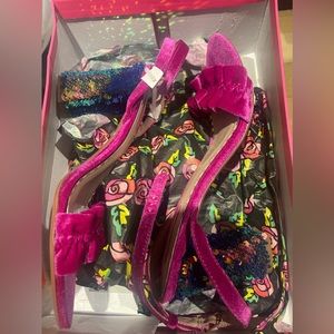 Brand new never worn betsey Johnson heels